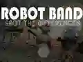 Hra Robot Banda Najdi rozdíly Hra Robot Banda Najdi rozdíly