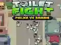 Hra Toaletní bitva: Policie vs Zombie