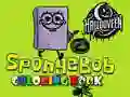 Hra SpobgeBob Halloween Kniha k Vybarvení