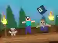 Hra Noob: Přežití v Terrarii