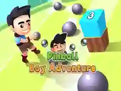Hra Dobrodružství Pinball Chlapce Hra Dobrodružství Pinball Chlapce