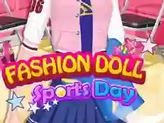 Hra Sportovní den módní panenky