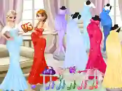 Hra Módní Oblékací Místnost Těhotných Princezen Hra Módní Oblékací Místnost Těhotných Princezen