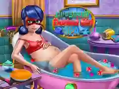 Hra Spa pro Těhotnou Tečkovanou Dívku
