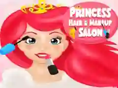 Hra Salón na vlasy a líčení princezny