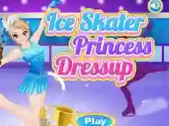 Hra Oblékání Princezny Bruslařky