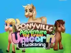 Hra Dobrodružství v Ponyville: Velké Probuzení Jednorožce