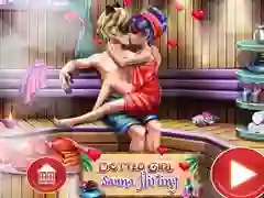 Hra Tečkovaná Dívka Sauna Flirting Hra Tečkovaná Dívka Sauna Flirting