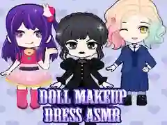 Hra ASMR Líčení Panenky Hra ASMR Líčení Panenky