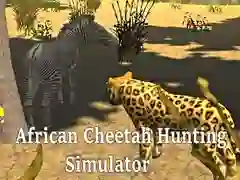 Hra Simulátor lovu na africké gepardy