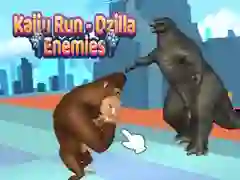 Hra Kaiju Běh - Dzilla Nepřátelé