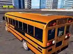 Hra Jízda Autobusem na Parkovišti Hra Jízda Autobusem na Parkovišti