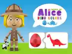 Hra Svět Alice Dino Barev Hra Svět Alice Dino Barev
