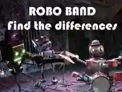 Hra Robot Banda - Najdi rozdíly