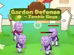Hra Obrana Zahrady - Obležení Zombiem
