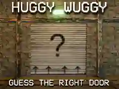 Hra Huggy Wuggy Uhádni správné dveře