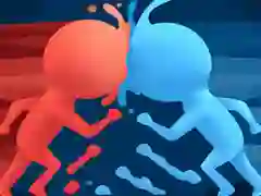 Hra Modrý a Červený Muž Hra Modrý a Červený Muž