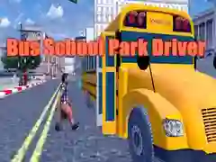 Hra Řidič školního autobusu v parku