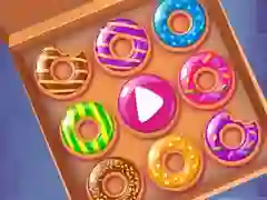 Hra Párování Donutů Hra Párování Donutů