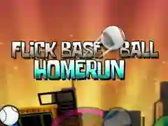 Hra Flick Baseball Super Homerun