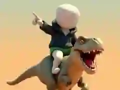Hra Stickman. Dinozauří Aréna