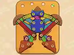 Hra Dřevěná a šroubová hádanka