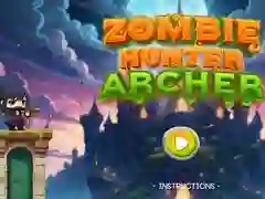 Hra Lovec na zombie Lukostřelec