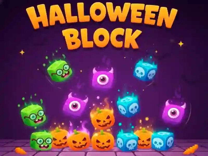 Hra Halloween bloky