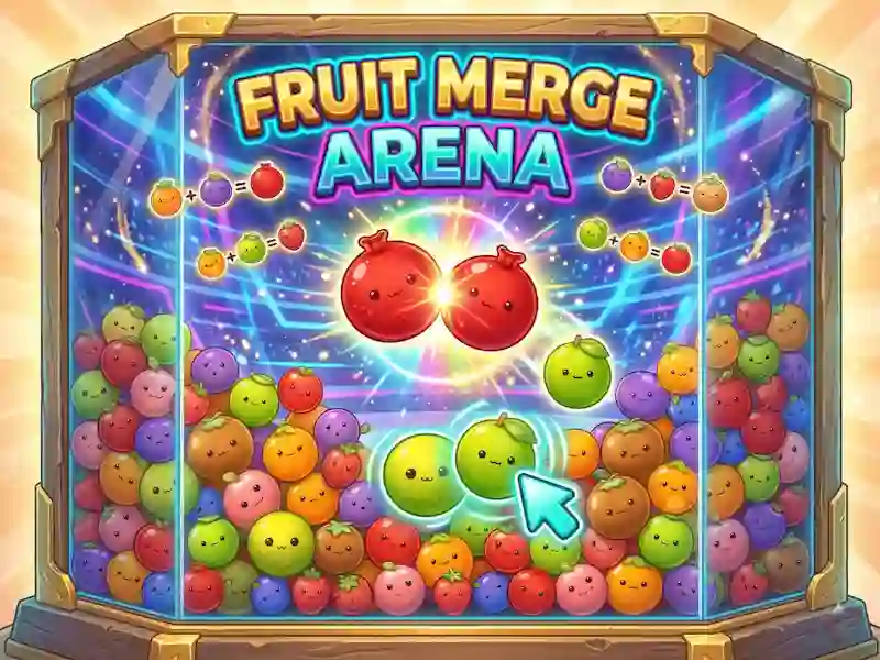 Hra Fruit Merge Arena