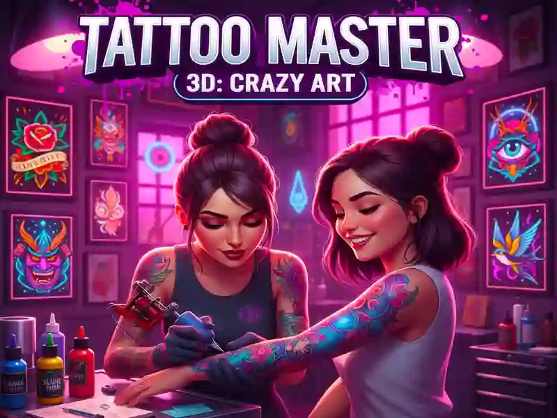 Hra Tattoo Master 3D: Crazy Art