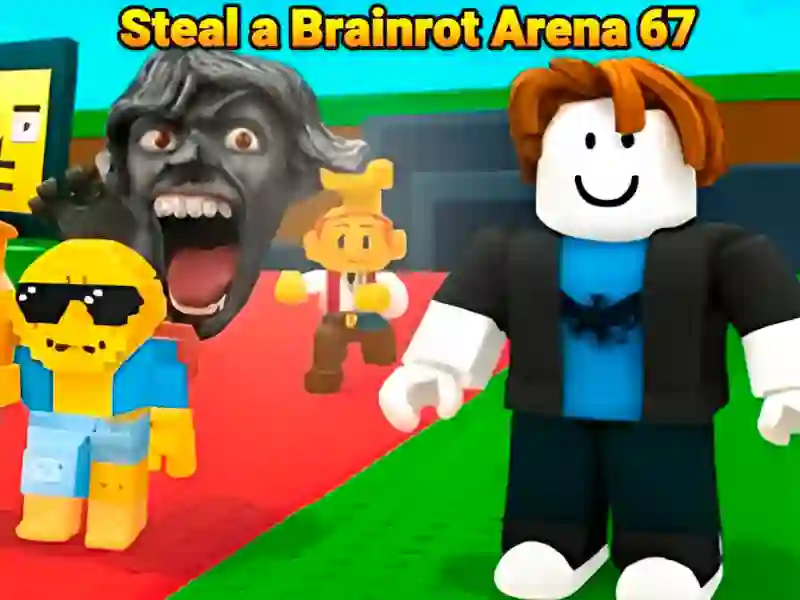 Hra Ukradněte Brainrot: Arena 67