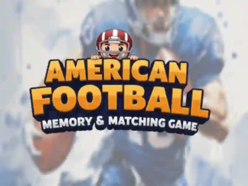 Hra Memory and Matching Game: Americký fotbal