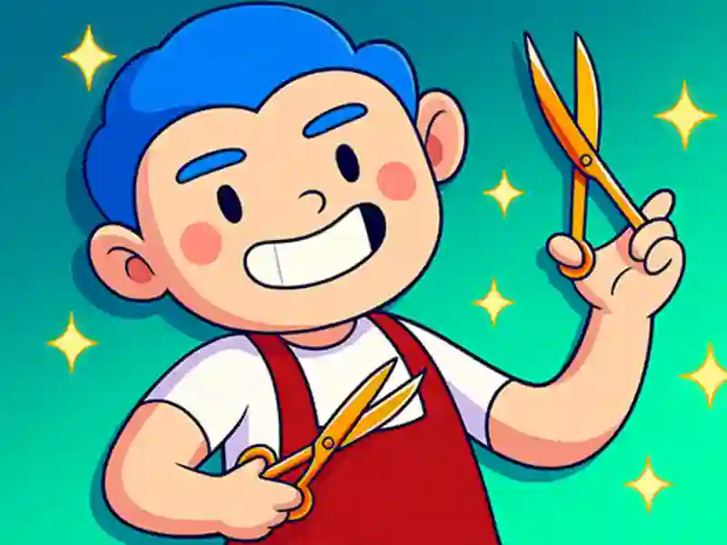 Hra Nečinný holičství