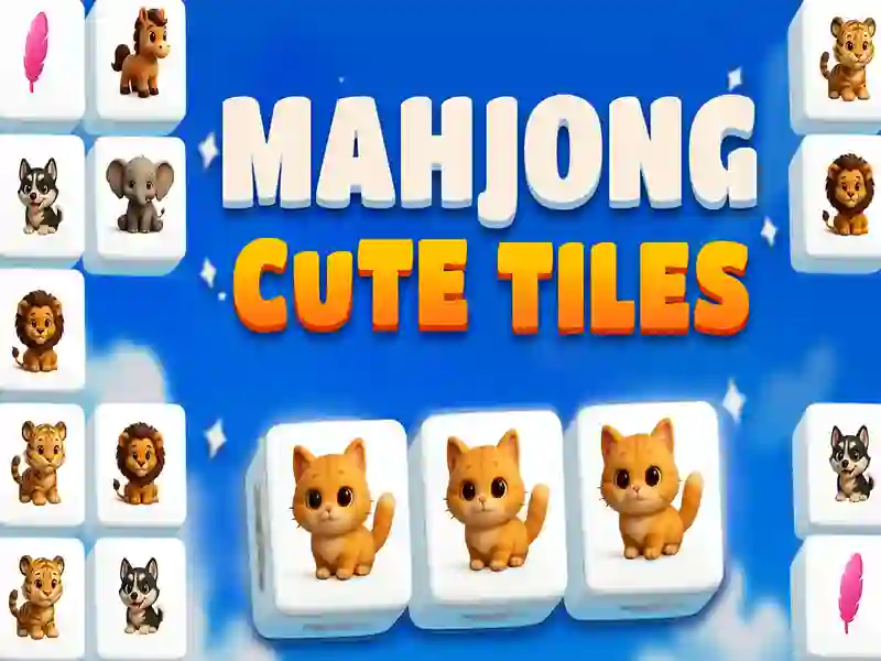 Hra Mahjong: Roztomilé dlaždice