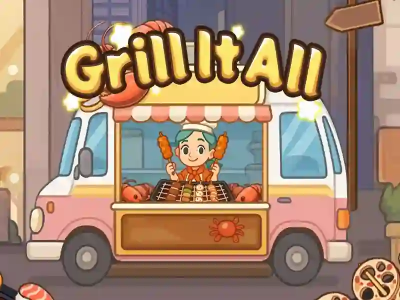 Hra Na grilu smažíme všechno