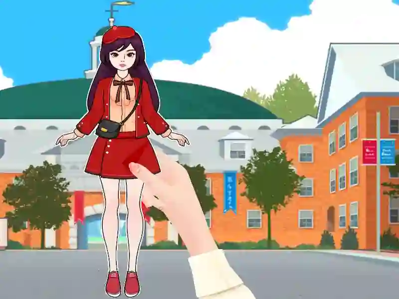 Hra Oblečení a make-up pro papírovou panenku