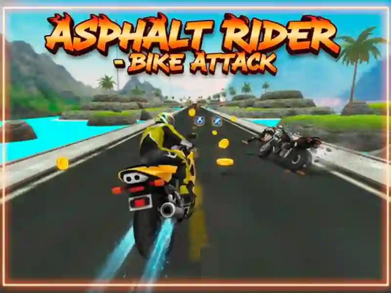 Hra Asphalt Racer: Motocyklový útok