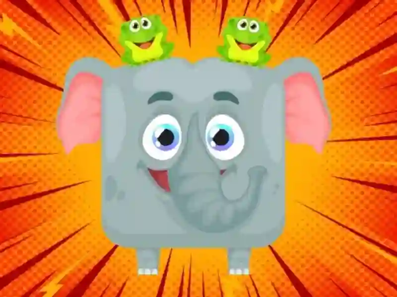 Hra Želé břicha: Vytvořte slony