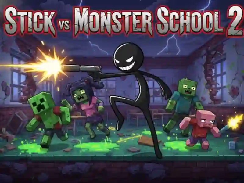 Hra Stickman vs Monster High 2