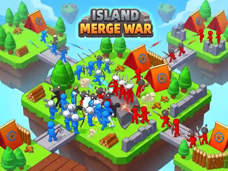 Hra Island Merge war