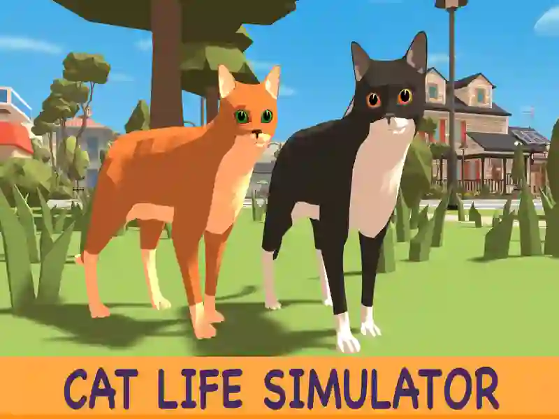 Hra Simulátor života koček
