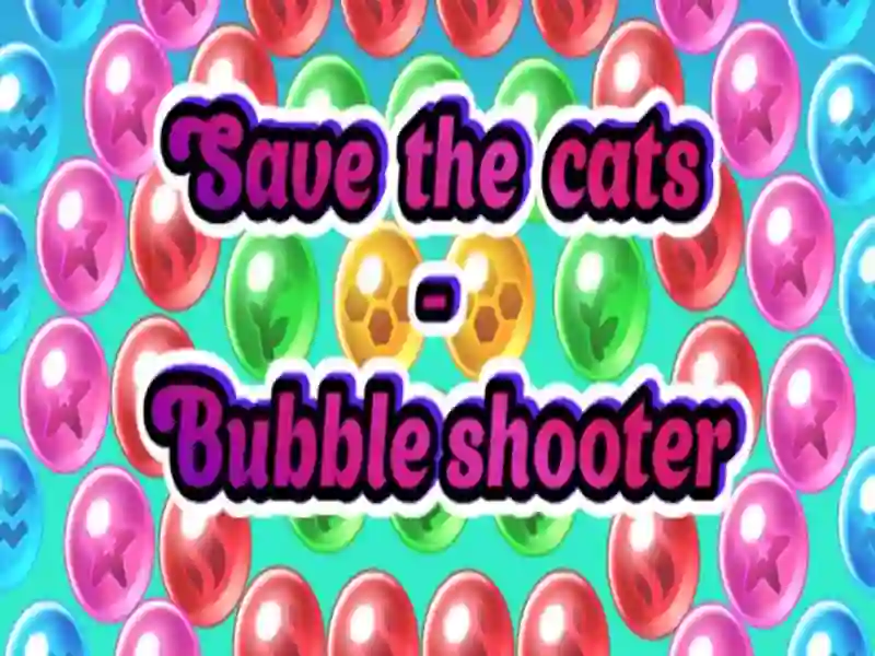 Hra Bubble Shooter: Uložte kočky