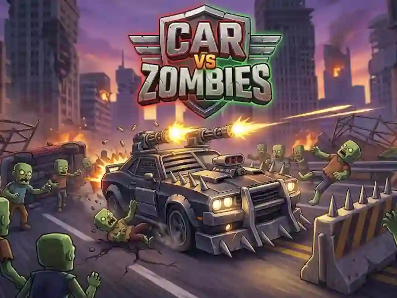 Hra Car VS Zombies