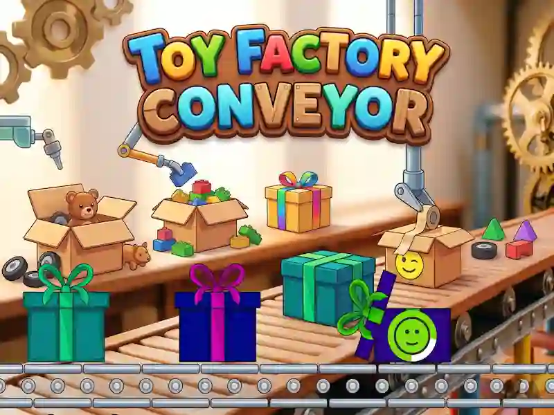 Hra Toy Factory Conveyor