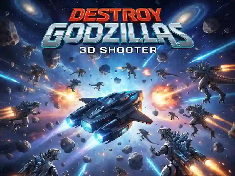 Hra Godzilla Destroyers: 3D střílečka