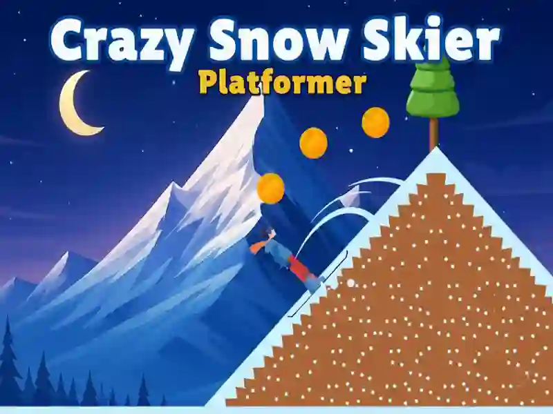 Hra Crazy Skier: Platformer