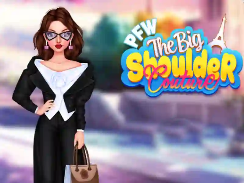 Hra Couture oblečení se širokými rameny