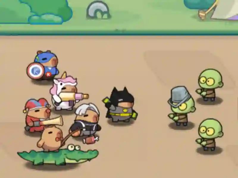 Hra Kapibara, dopředu!