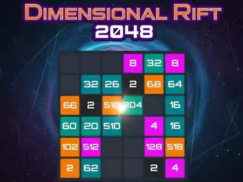 Hra Dimension Rift 2048
