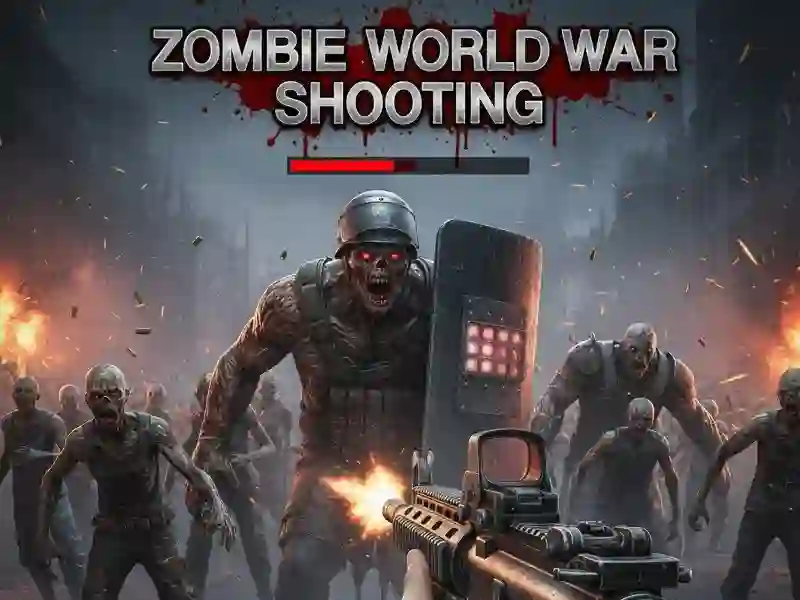 Hra Zombies: World War Střelba Hra Zombies: World War Střelba